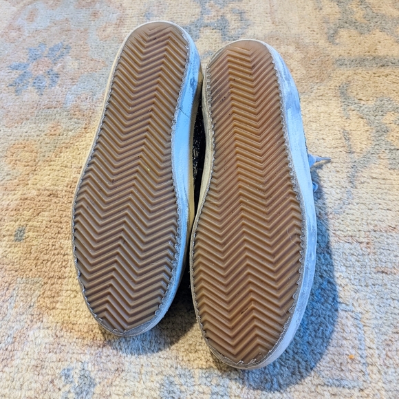 🦄RARE💚Golden Goose💚Silver Glitter MidStar Sneakers 37 - Picture 12 of 15